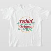 kerstboomkunst kinder unisex t-shirt