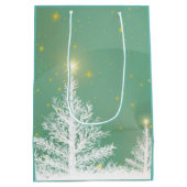 kerstboomkunst medium cadeauzakje (Achterkant)