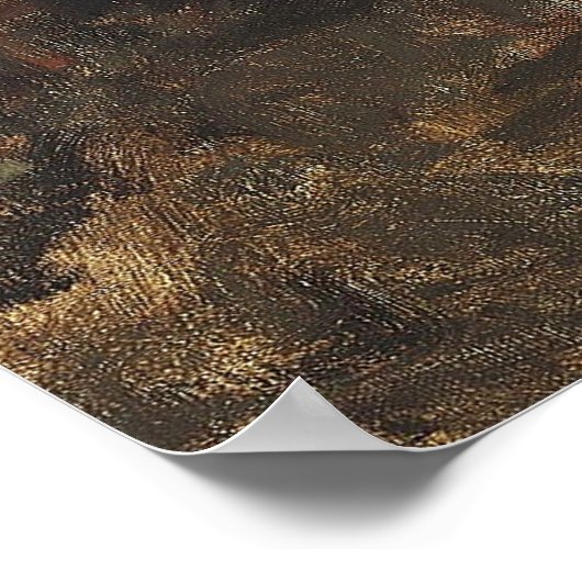  kerstboomkunst poster (Hoek)