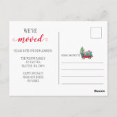 Kerstboomkunst We hebben vakantiebeweging verplaat Briefkaart (Achterkant)