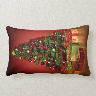 kerstboomkussen met kussenkussens kussen