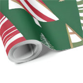 kerstboomlandinpakpapier cadeaupapier (Rol Hoek)