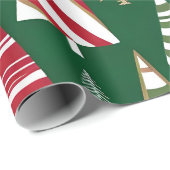 kerstboomlandinpakpapier cadeaupapier (Rol Hoek)