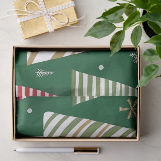 kerstboomlandtissuepapier tissuepapier (Geschenk)