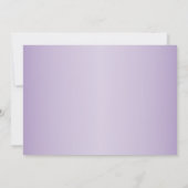 kerstboomlavender Feestdagen Kaart (Achterkant)