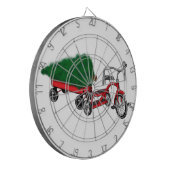 kerstboomlevering dartbord (Voorkant Links)