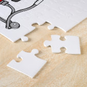kerstboomlevering legpuzzel (Zijkant)
