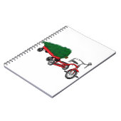 kerstboomlevering notitieboek (Linkerzijde)