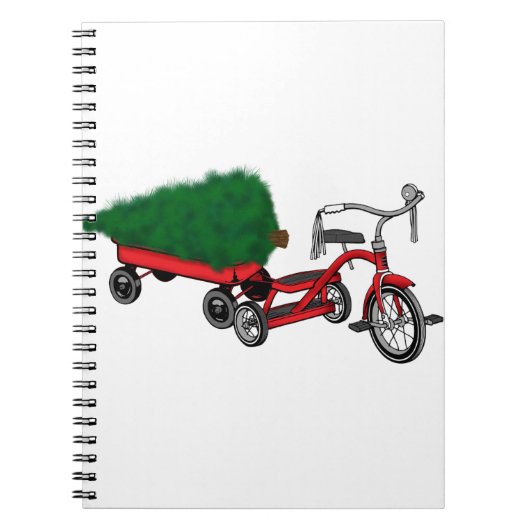 kerstboomlevering notitieboek (Voorkant)