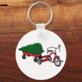 kerstboomlevering sleutelhanger (Voorkant)