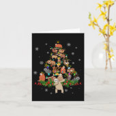 Kerstboomlichtjes voor luiaards Leuk Kerstcadeau v Kaart (Gele Bloem)