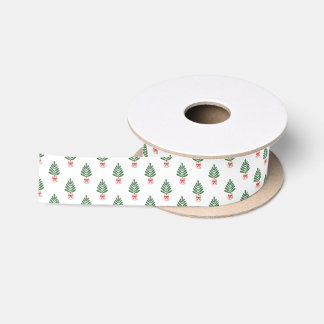 Kerstboomlint satijnen lint