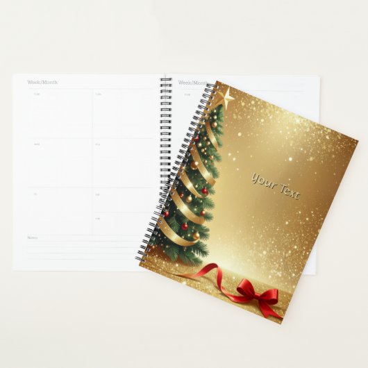 Kerstboomlinten Vakantieplanner Planner (Display)