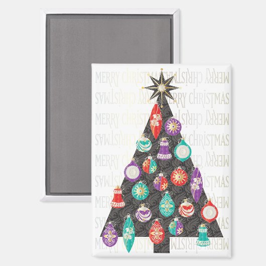 kerstboommagneet magneet (Voorkant / Achterkant)