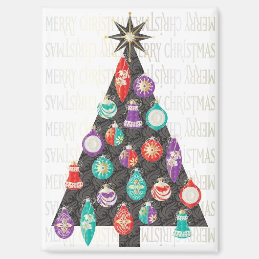 kerstboommagneet magneet (Voorkant)