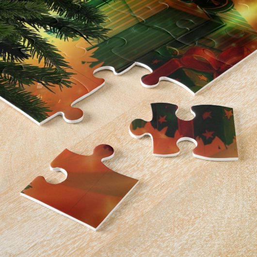 kerstboommuur legpuzzel (Zijkant)