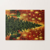 kerstboommuur legpuzzel (Horizontaal)