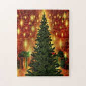 kerstboommuur legpuzzel (Verticaal)