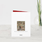 Kerstboomnest ~ Kaart (Achterkant)