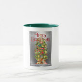 kerstboomontwerp mok (Midden)