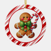 Kerstboomornament Keramisch Ornament (Voorkant)