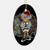 kerstboomornament keramisch ornament (Rechts)