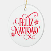 Kerstboomornament Keramisch Ornament (Links)