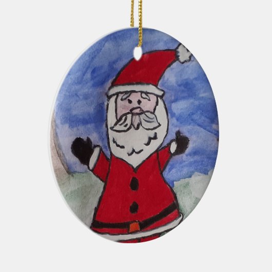 kerstboomOrnament Keramisch Ornament (Rechts)