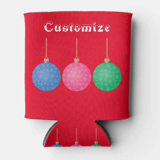 kerstboomornament Thunder_Cove Blikjeskoeler (Voorkant)