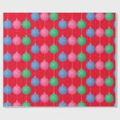 kerstboomornament Thunder_Cove Cadeaupapier (Vlak)