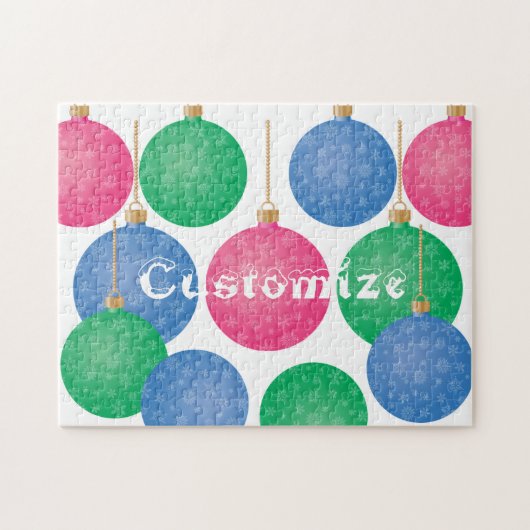 kerstboomornament Thunder_Cove Legpuzzel (Horizontaal)