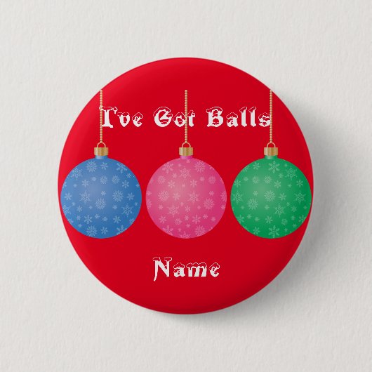 kerstboomornament Thunder_Cove Ronde Button 5,7 Cm (Voorkant)