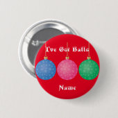 kerstboomornament Thunder_Cove Ronde Button 5,7 Cm (Voorkant /achterkant)