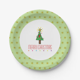 Kerstboomornamenten Lichtslingers Papieren Bordje
