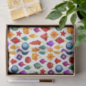 Kerstboomornamenten Tissuepapier (Geschenk)