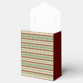 kerstboompaars bedankdoosjes (Geopend)