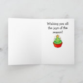 kerstboompaart met Star Friend Kaart (Binnen)