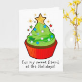 kerstboompaart met Star Friend Kaart (Gele Bloem)