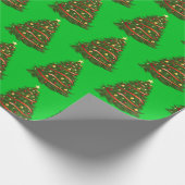 kerstboompapier cadeaupapier (Hoek)