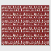 kerstboompapier cadeaupapier (Vlak)