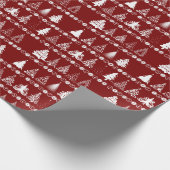 kerstboompapier cadeaupapier (Hoek)