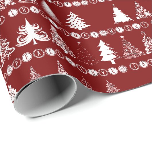 kerstboompapier cadeaupapier (Rol Hoek)