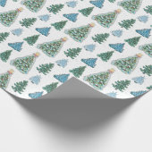 kerstboompapier cadeaupapier (Hoek)