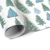 kerstboompapier cadeaupapier (Rol Hoek)