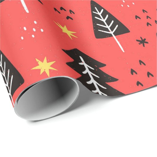 kerstboompapier cadeaupapier (Rol Hoek)