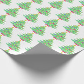 kerstboompapier cadeaupapier (Hoek)