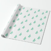kerstboompapier cadeaupapier (Uitgerold)