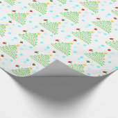 kerstboompapier cadeaupapier (Hoek)
