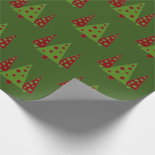 kerstboompapier cadeaupapier (Hoek)
