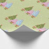 kerstboompapier cadeaupapier (Hoek)